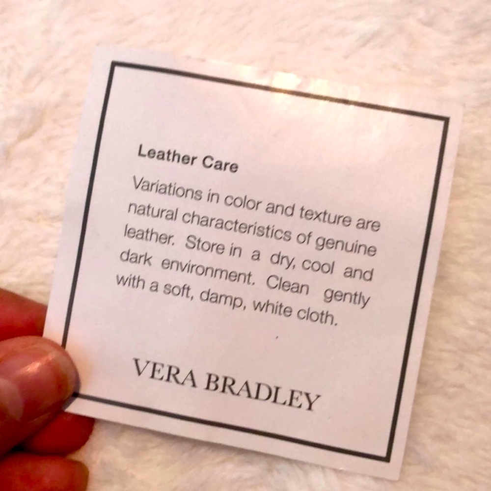 Vera Bradley quilted leather satchel - Emma - Picture 6 of 6